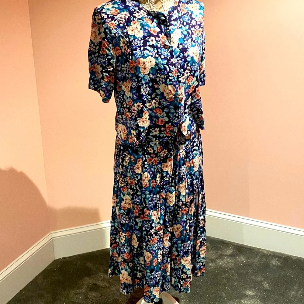Top and skirt vintage combo